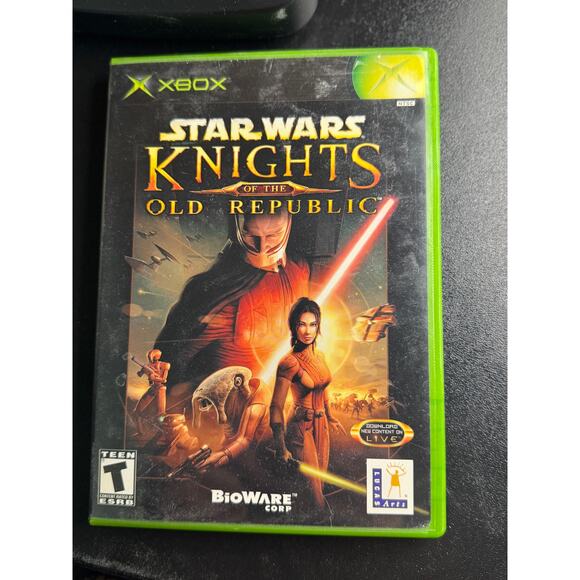 Star Wars Knights of the Old Rep Microsoft Xbox Complete Used Great Condition - Picture 1 of 3